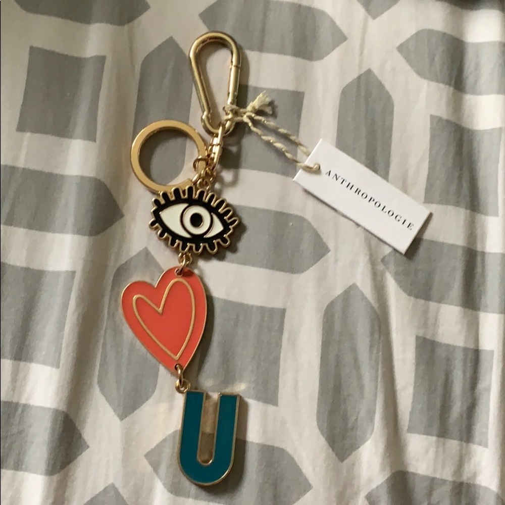 anthropologie keychain